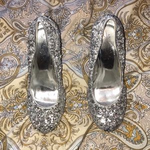 Sparkly heels